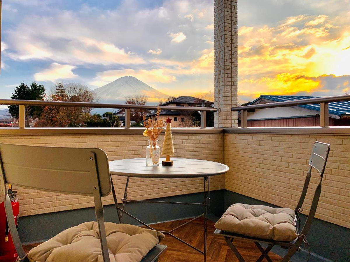 ヴィラ山間堂grandvilla Mt Fuji View Bbq Bonfire Annovillas Sankando Fujikawaguchiko Exteriör bild