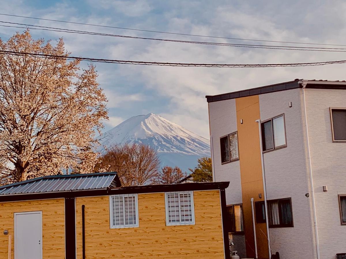 ヴィラ山間堂grandvilla Mt Fuji View Bbq Bonfire Annovillas Sankando Fujikawaguchiko Exteriör bild